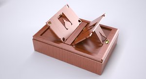 3d box book model