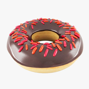3d model donut
