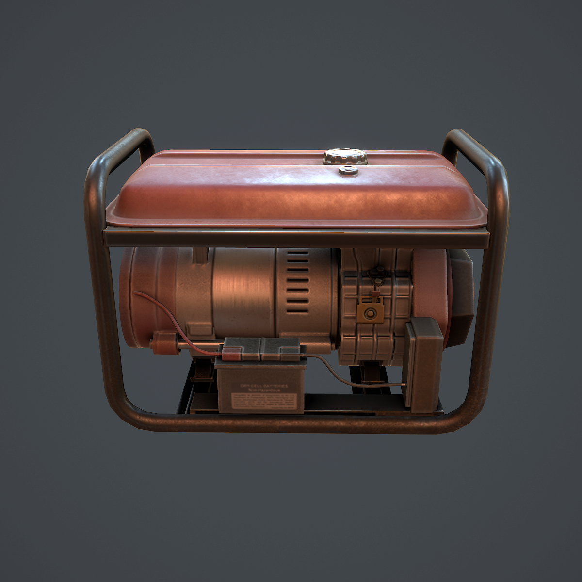 3d model portable generator