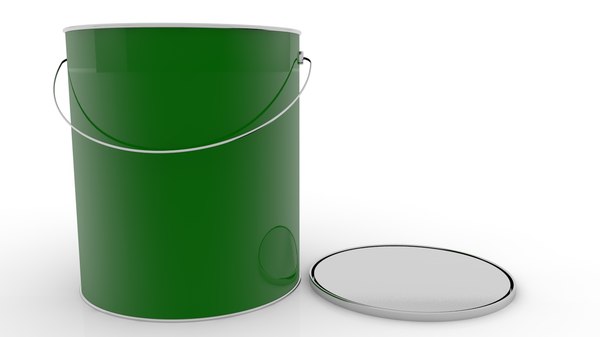 Free Paint Bucket 3d Model