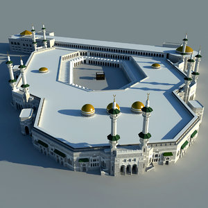 3d masjid al-haram model