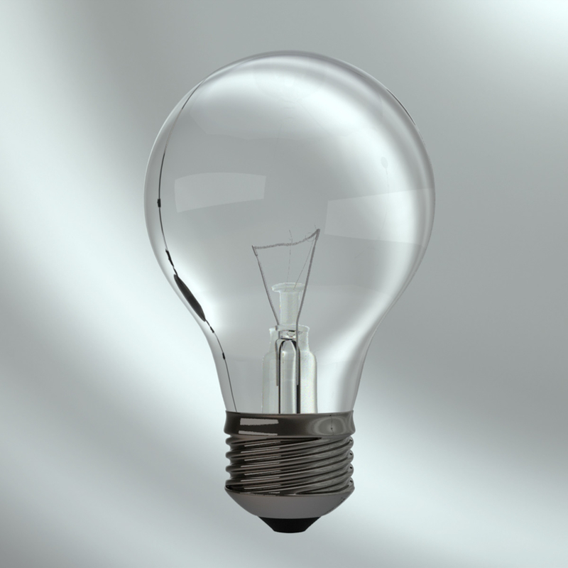 3ds max incandescent light bulb