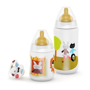 milk bottle soother