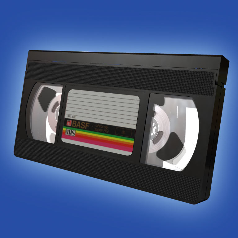 Vhs Tv 3d Model