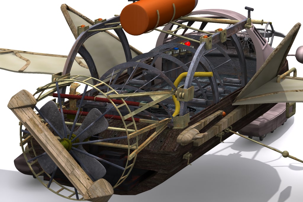 3d model viman