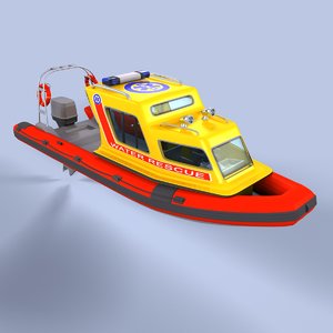 3d rigid inflatable boat