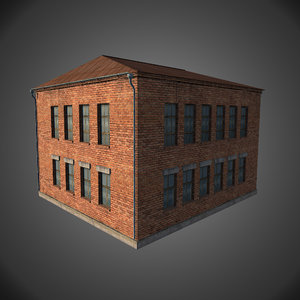 3ds max factory building