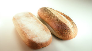 3ds max bread