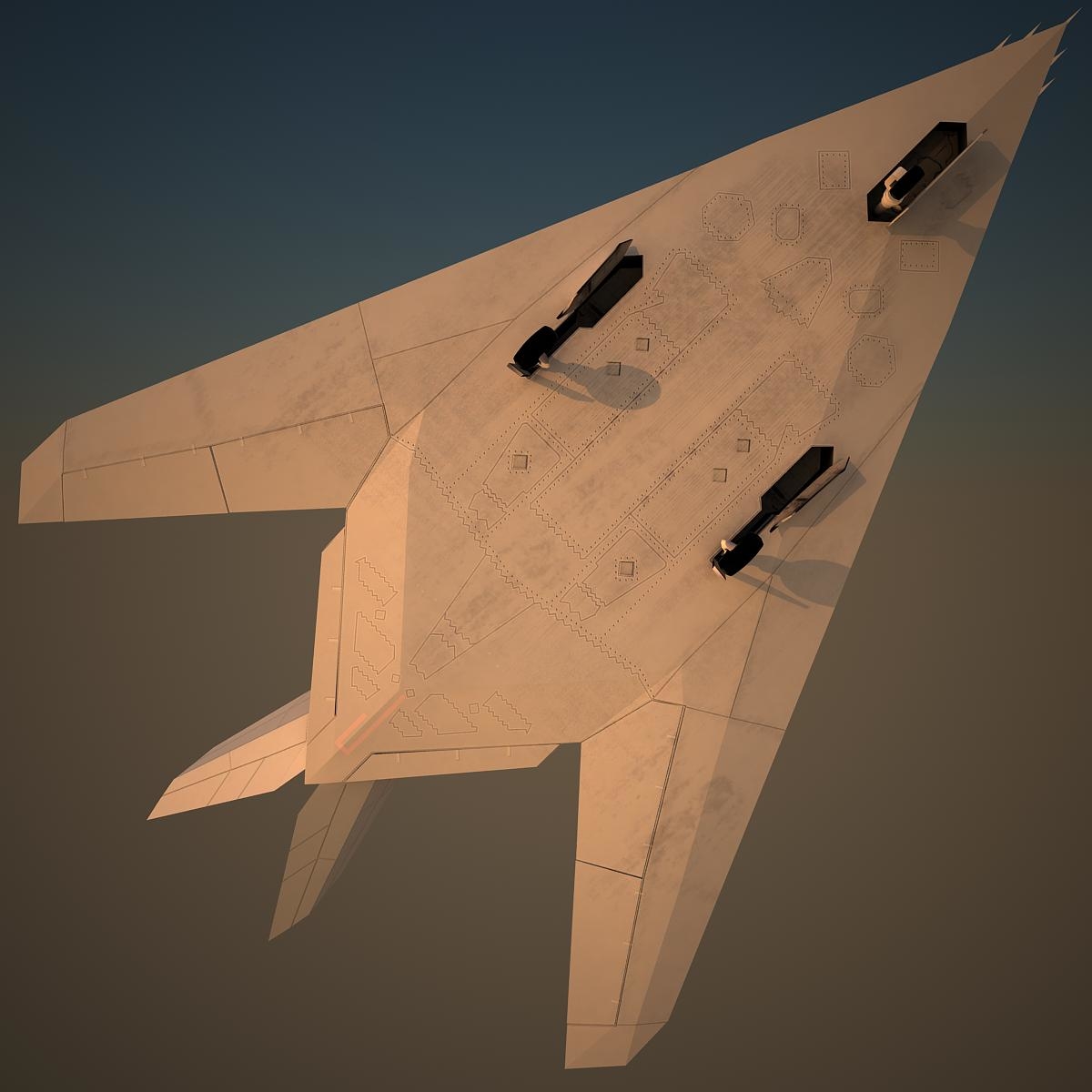 3d lockheed nighthawk air