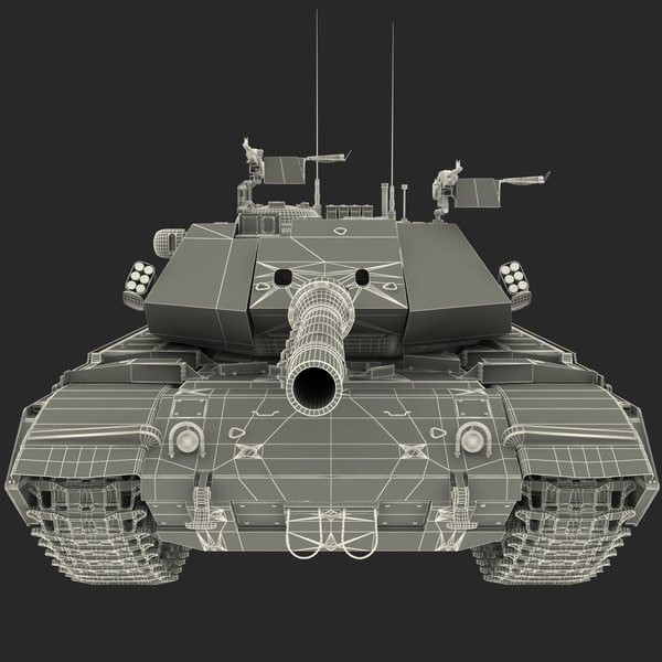 3d Model Main Battle Tank Sabra