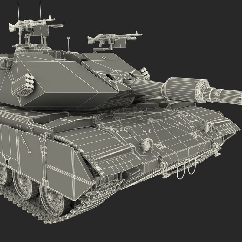 3d model main battle tank sabra