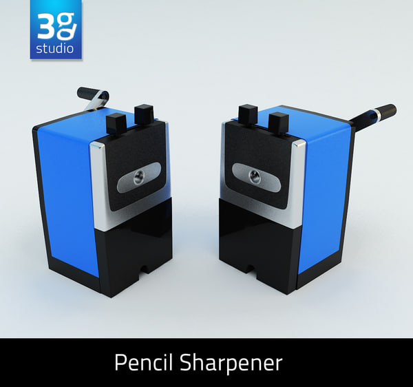 Manual Pencil Sharpener 3d 3ds