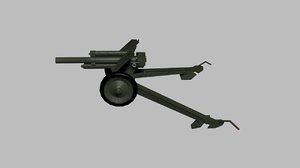 howitzer m-30 soviet 3ds
