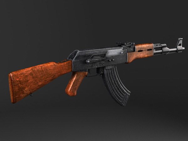 3ds max ak-47 kalashnikov