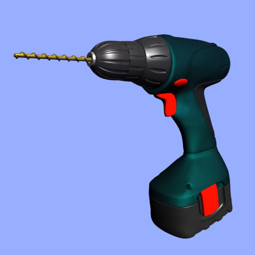 Cordless Drill 3D Models for Download TurboSquid