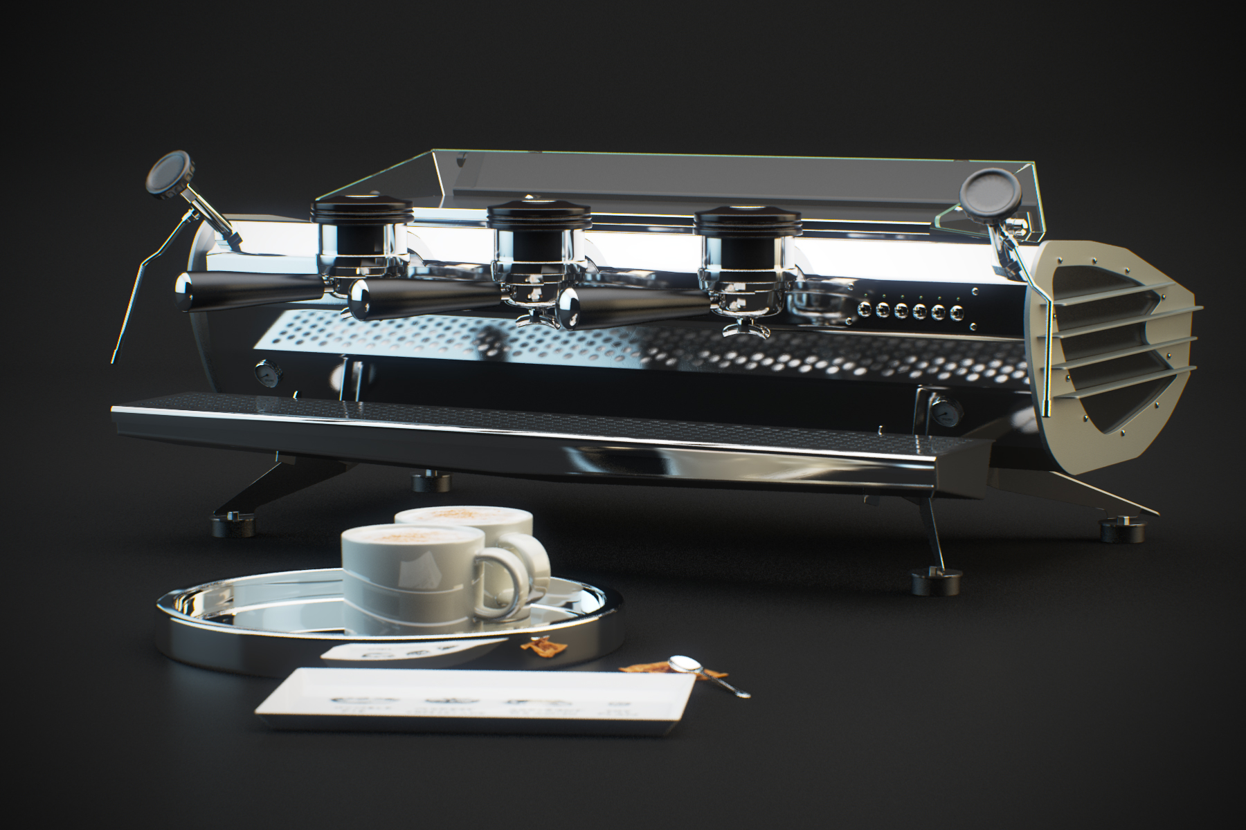 3d la marzocco mistral coffee machine