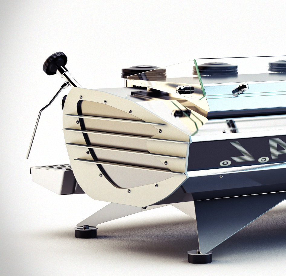 3d la marzocco mistral coffee machine