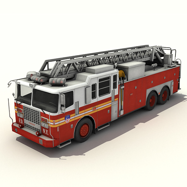 3D Firetruck Models | TurboSquid