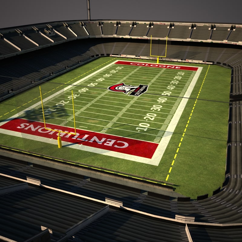 football stadium 3d model