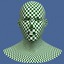 max polygonal male head character