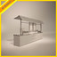 food stand 3d model