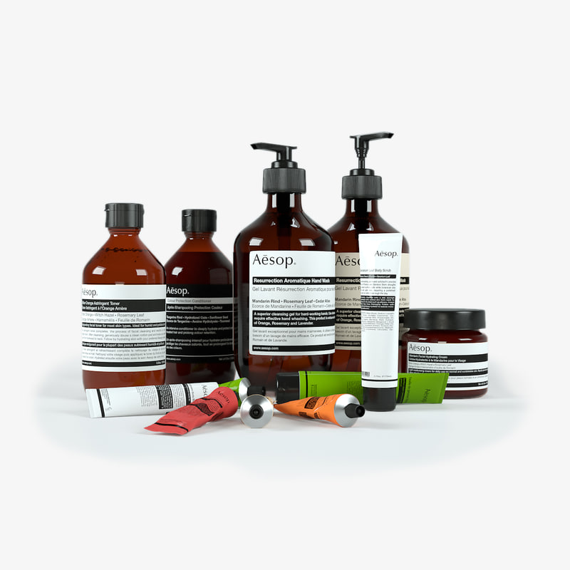 3ds max bath products aesop