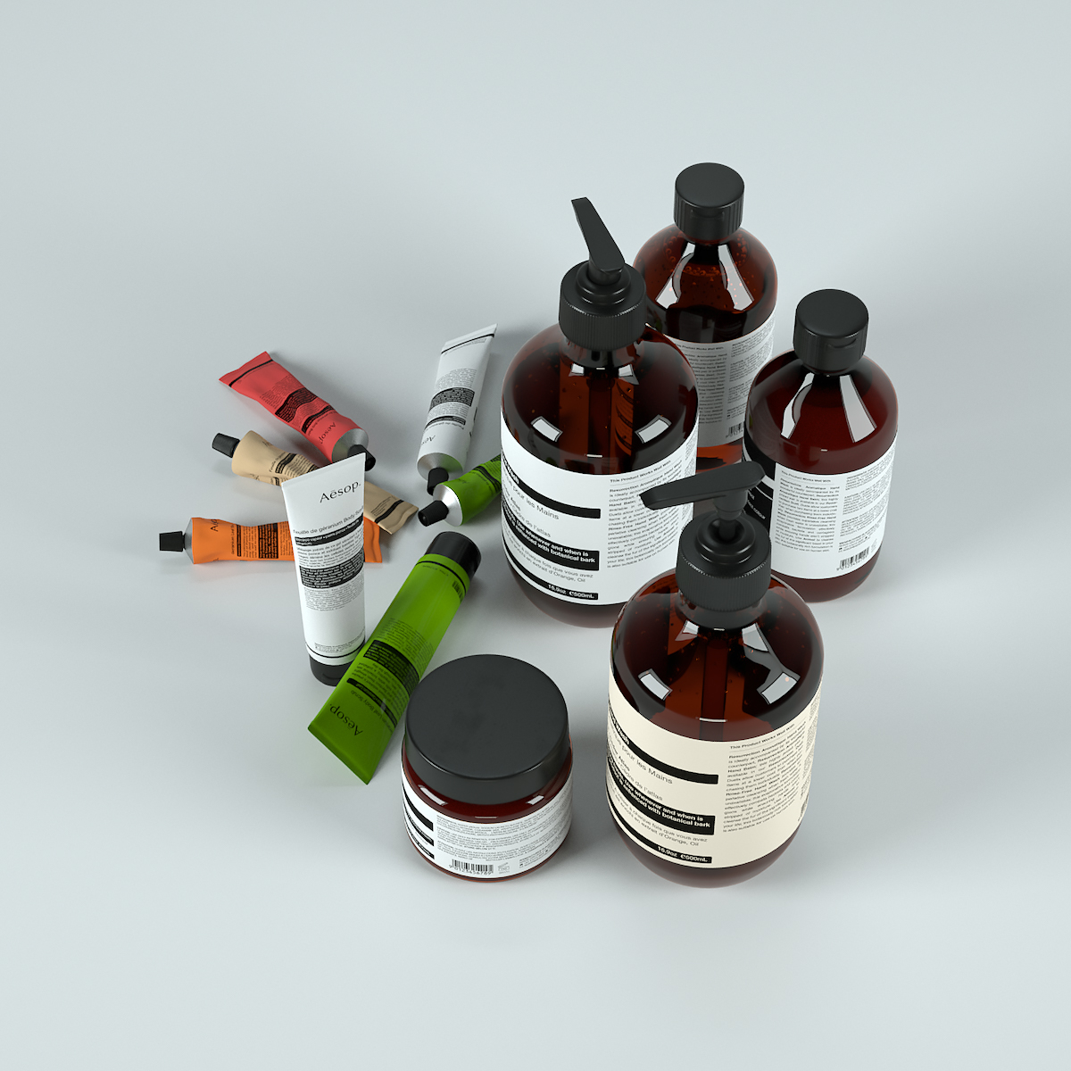 3ds max bath products aesop