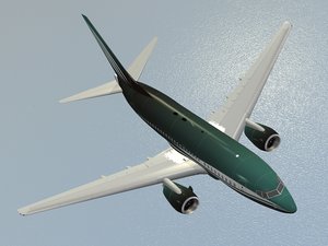boeing 737-600 private livery 3d model