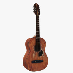 guitar string 3d model