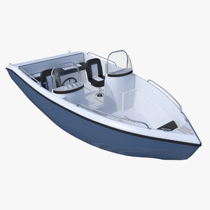 3d model boat
