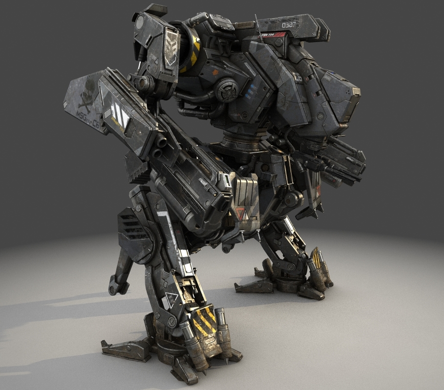 mecha robot electronic watch