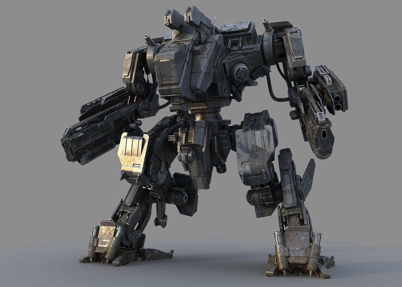 mecha robot electronic watch