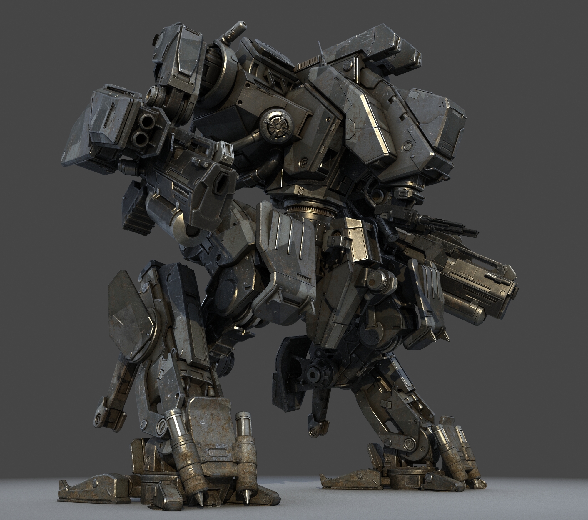 mecha robot electronic watch