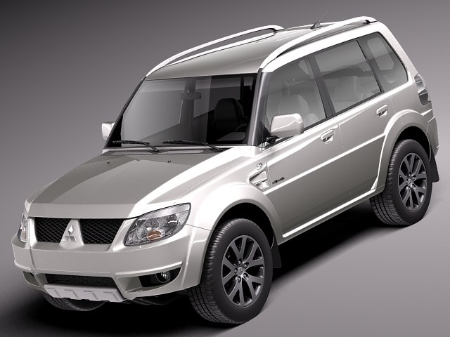 Mitsubishi pajero 3d model