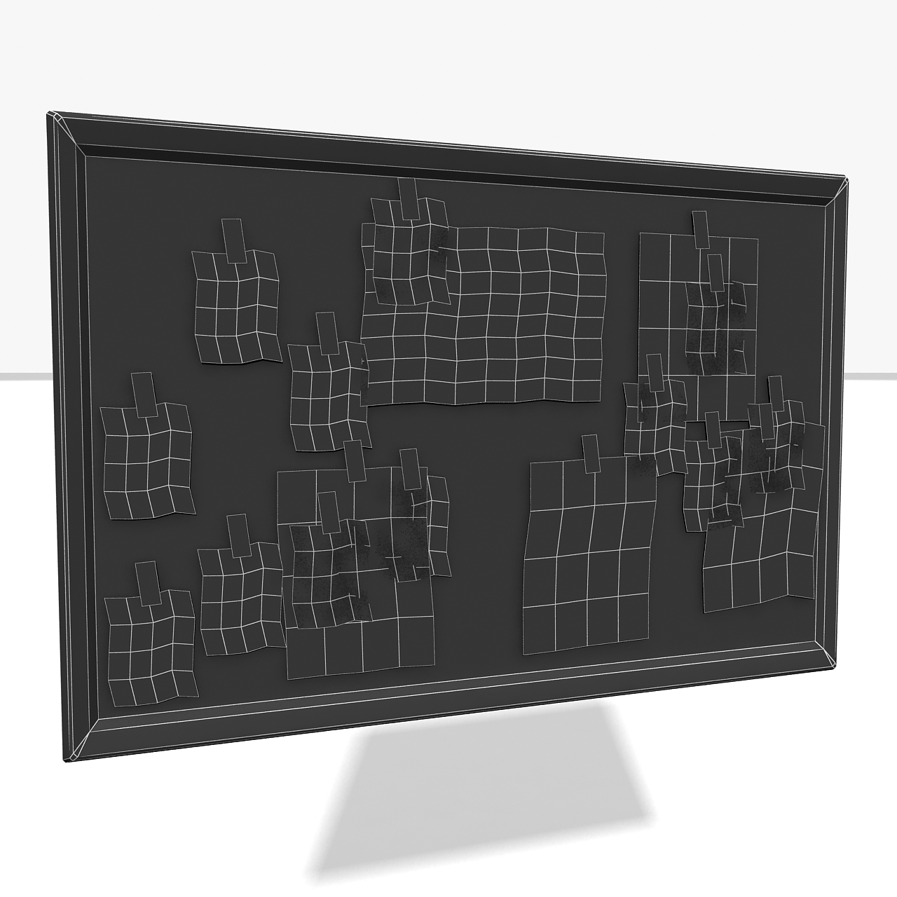 3d board model