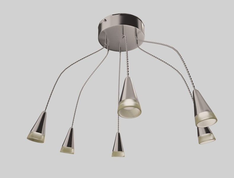 3ds Max Ikea Tived Lamp
