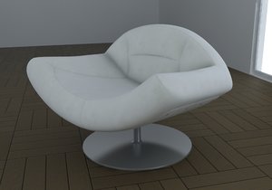 armchair fasanello 3d model