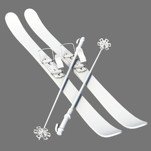 ski board obj