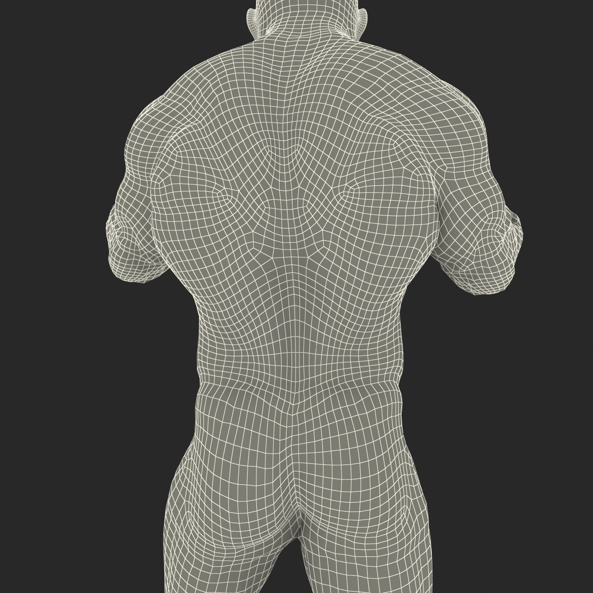 摔跤手姿势13d模型