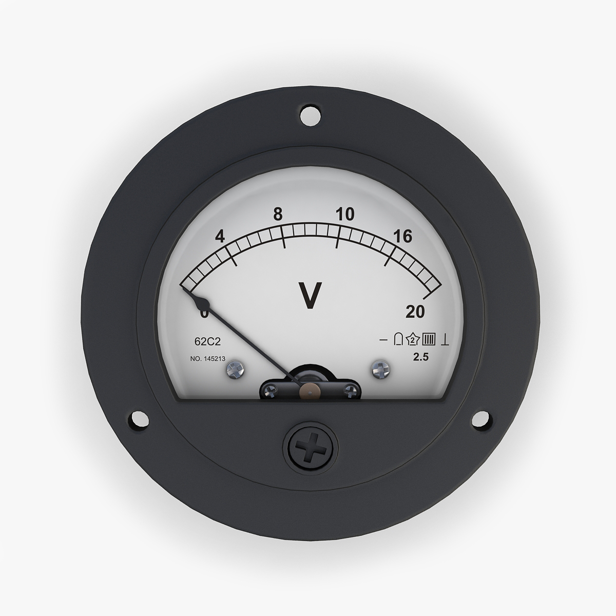 analog dc voltmeter 3ds