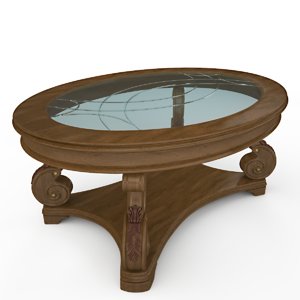 max oval cocktail table