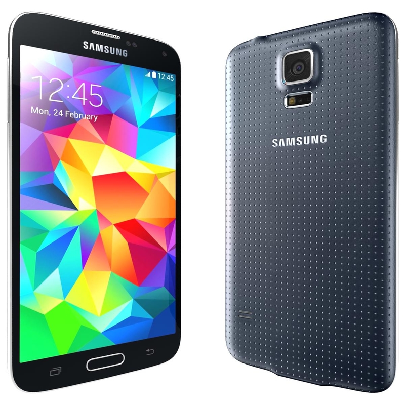 samsung galaxy s5 black 3d 3ds