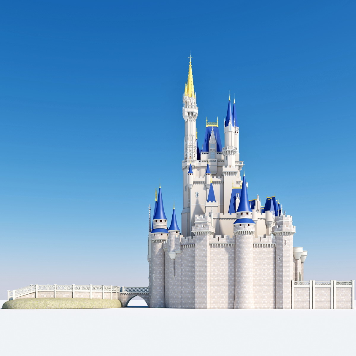 cinderella castle figure