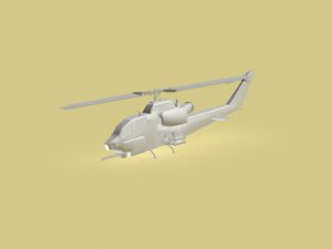 cobra helicopter 3d max