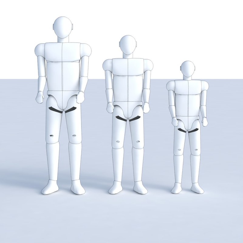 3dm human dummy