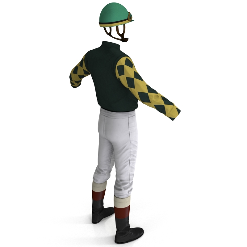 jockey clothes 3d model