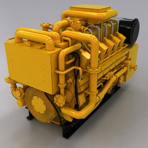 ac generator 3d model