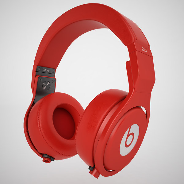 3D модель Наушники Monster Beats Pro 01 - TurboSquid 793733