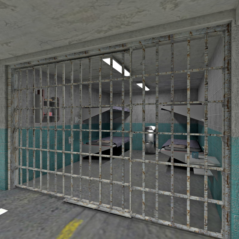 3d prison cell model