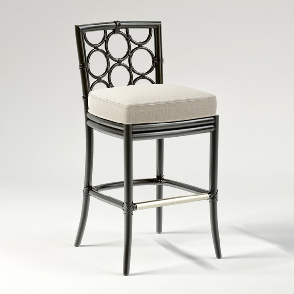 Mcguire Laura Kirar Ring 3d Model, Mcguire Furniture Counter Stools